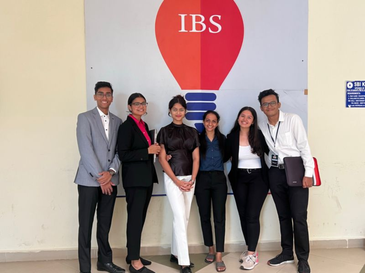 SCMS Nagpur - Winners at IBS Hyderabad